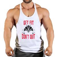 Camiseta sin mangas para hombre, chaleco de marca a la moda para gimnasio, ropa de tirantes para culturismo, Camiseta deportiva para entrenamiento y Fitness - details 6