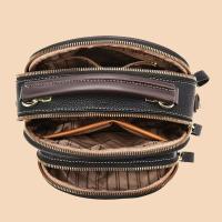 Bolso corredizo de cuero de varios compartimentos bolso multifuncional ajustable para mujeres bolso de hombro ancho bolso de gran capacidad - details 2