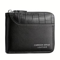 Cartera de Cuero de Lujo para Hombres Monedero con Cinturón y Bolsillos para Tarjetas - details 10