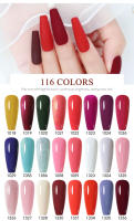 Arte Clavo multicolor Kit de esmalte de uñas de 24 piezas de 15 ml de barniz UV de acción prolongada baño gel de uñas de Arte - details 1