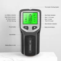 Detector de Estudios Electrónico 5 en 1 con Pantalla LCD para Detección de Cables AC y Estudios de Madera y Metal Portátil Hecho en China - details 4