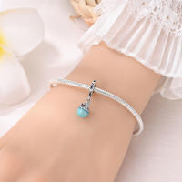 Pulsera de Mar de Metal 925 Diseño de Toruga Marina Accesorios de Joyería DIY - details 33
