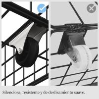 Cama Tapizada de Piel Marco de Cama Doble con 2 Cajones Ajustables en Altura - details 6