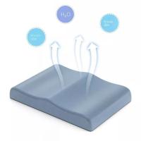 Cojín antideslizante para asiento de hemorroides, cojín ergonómico rectangular para asiento de coche, almohadillas para asiento de oficina de rebote transpirable para estudiantes - details 6