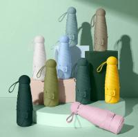 Mini diseño de frutas, paraguas protector solar de 9 colores, protección anti-UV a prueba de viento, 5 sombrillas plegables portátiles de viaje para lluvia, sombrilla de bolsillo para mujeres y niños - details 12