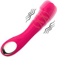 Empaque privado SEXY Dildo Vibrador G pot Estimulador Anal Clitorial con 10 Modos de Vibración de Empuje Juguete Sexual para Adultos para Parejas. - details 1