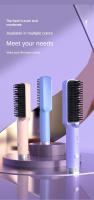 Alisador de pelo profesional, cepillo alisador, peine para el cabello, herramientas para alisar el cabello, rizador portátil para viaje en casa - details 3