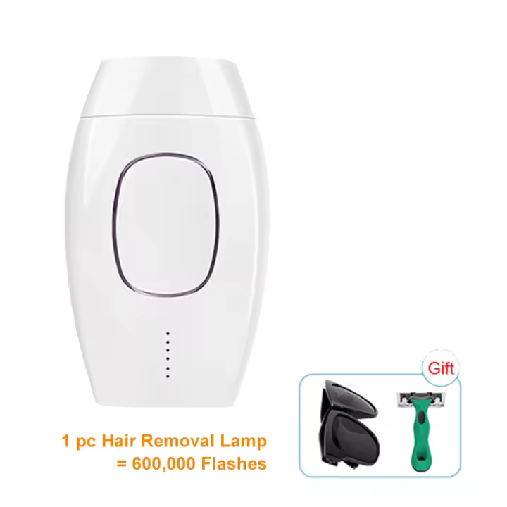 Vancostar-Depiladora láser 1200000 para mujer, fotodepiladora con Flash, lámpara reemplazable, depilación láser para Bikini - 1