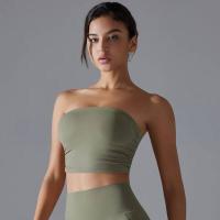 Sujetador push-up sin mangas para mujer, ropa de Pilates a prueba de golpes de alta intensidad, chaleco de yoga sexy para gimnasio - details 24