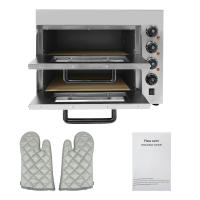 Máquina para hacer pizzas eléctrica de 3000 W, horno para pizzas comercial, horno para pizzas eléctrico de acero inoxidable para hornear pasteles, carne a la parrilla, pizzas y tartas - details 3