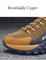 Zapatos deportivos informales de marca para hombre, zapatos transpirables para caminar, zapatillas ligeras y cómodas antideslizantes para hombre - details 7