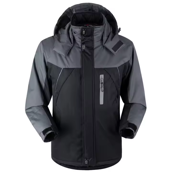 2025 Chaqueta de lana de algodón gruesa extra grande para hombre, esquí de montaña, amantes del aire libre, invierno - 1
