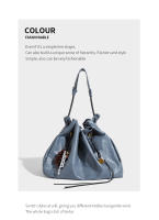 Primavera y verano nueva holgura Baina bolso tote bolsa de basura de gran capacidad bolsa de cercanía bolsa callejera - details 10