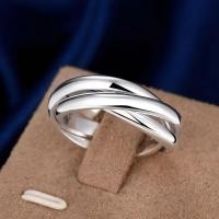 Andara Anillo de Plata Esterlina  Diseño de Tres Circuitos Ideal para Mujeres - details 9