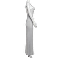 BUNO-lentejuelas mujeres Maxi vestido impresionante brillante elegante sin mangas espalda descubierta vaina Vestidos Mujer elegante moda Noche ceñido al cuerpo - details 17