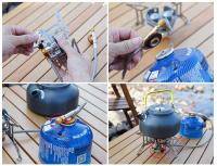Estufa plegable portátil de tres cabezales VIES para acampar al aire libre, picnic, barbacoa, quemador de estufa a prueba de viento de alta potencia de 5800W - details 10