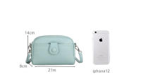 Bolso Mensajero 2025 para Mujer, Nuevo Bolso Cuadrado Pequeño y Simple, Bolso de Hombro Versátil y a la Moda. - details 3