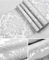 Papel Tapiz de Pared Damasco 3D Diseño de Relief Europeo para Dormitorio Sala de Estar - details 4