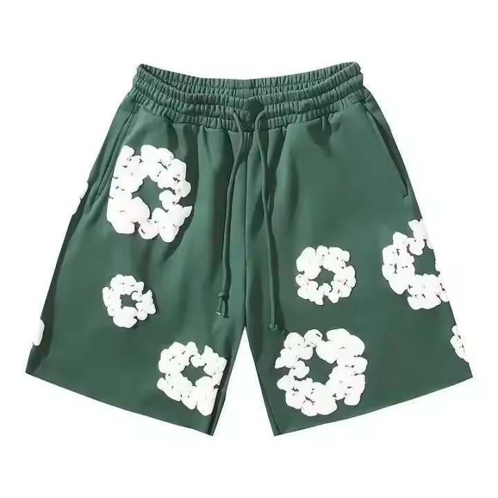 Impresión 3D 2025 nuevos pantalones cortos casuales cómodos y transpirables deportivos americanos de secado rápido para hombres y mujeres - 1
