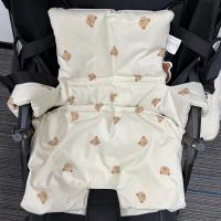 Cojín portátil para silla de comedor de bebé, bonito diseño de animales, cómodo cojín de asiento suave, forro de asiento antideslizante para niños - details 4