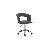 Taburete de Trabajo de 1 Pieza Giratorio Taburete de Silla Giratoria Silla de Oficina con Respaldo de Altura Regulable en Blanco - details 12