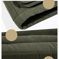 Parkas de ocio para hombre, chaqueta gruesa de lana con sombrero extraíble a la moda, Color sólido, a prueba de viento, abrigos cálidos, invierno, 2024 - details 9