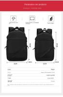 Nueva mochila de gran capacidad, viaje, ocio, negocios, mochila deportiva - details 3