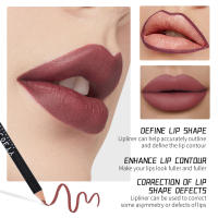 Delineador de labios mate, juego de 12 delineadores de labios mate, Color de larga duración - details 3