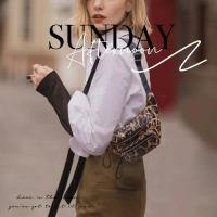 Riñoneras con estampado de leopardo Vintage para mujer, bolso portátil para mujer, mochila de lujo de alta gama - details 0