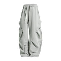 Pantalones Cargo para Hombres CHAIFENKO Versátil, Transpirable, Comodable para Primavera/Otoño, Longitud Completa, Acolchado de Poliéster - details 5
