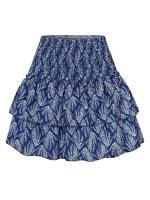Ral plisado corto para mujer, falda Vintage de cintura alta con volantes, vestido bohemio de vacaciones para mujer - details 4