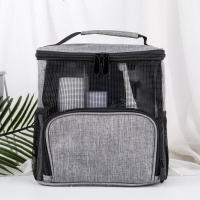 Bolsa de almacenamiento de cosméticos impermeable para mujer, bolsa de maquillaje de tela Oxford para mujer y uso diario - details 1