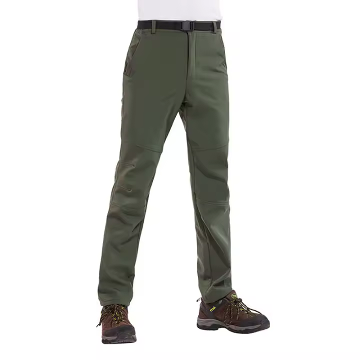 Pantalones de Ski de Vellón para Invierno A Prueba de Agua, Resistentes al Viento, Cálidos y Suaves para Escalada, Acampada, Trecking - 1