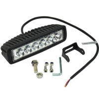 Linterna frontal trasera de coche, 18W, fácil de instalar, calidad superior para salir por la noche - details 0