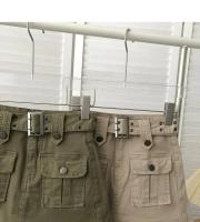 Falda de Denim de Cintura Alta para Mujer Estilo Coreano Versátil Cinturón Moda de Talla Grande - details 14