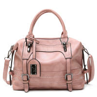 Bolso De Gran Capacidad Para Mujer, Bolso De Mujer De Cuero De Cera De Aceite, Bolso De Mensajero De Hombro. - details 6
