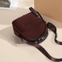 Bolso cruzado impermeable para mujer, bolso de hombro de gran capacidad de Color sólido, bolso de mano ligero para ir al trabajo al aire libre - details 18