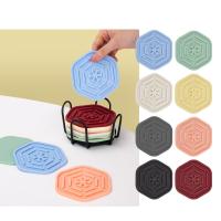 Posavasos de silicona antideslizante, copo de nieve suave, soporte para olla, vajilla, alfombrilla de aislamiento, accesorios de mesa hexagonales, Mantel Individual para taza - details 2