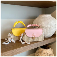 Bolso de mano de paja de moda para mujer, bolso de hombro tipo bandolera de cuerda de alto valor, novedad de verano - details 17