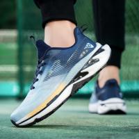 Zapatos deportivos para hombre, transpirables, cómodos, de malla, antideslizantes, resistentes al desgaste, suela suave acolchada, zapatos ligeros para correr para hombre - details 12