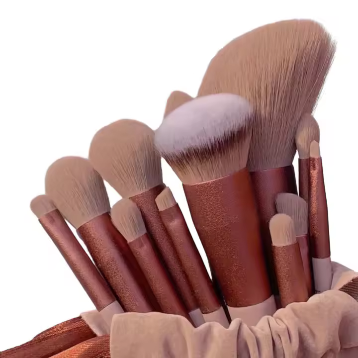 Brochas cosméticas profesionales, herramientas de belleza, cerdas de fibra Artificial seguras y no tóxicas, para maquillaje diario - 1
