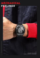 Reloj de hombre de marca suiza, hueco, luminoso e impermeable. - details 7