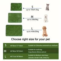 Reutilizable Alfombra De Entrenamiento Para Mascotas Con Desodorante Alfombra Artificial Lavable Para Cama De Perro Matriz De Urina De Perro - details 0