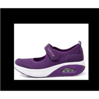 2025 de mediana edad madre zapatos de caminar de malla casual zapatos deportivos de las mujeres hueco cojín de aire mecedora zapatos zapatos para correr - details 4
