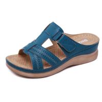 Zapatillas de mujer, zapatos de tacón de cuña informales a la moda de verano - details 5