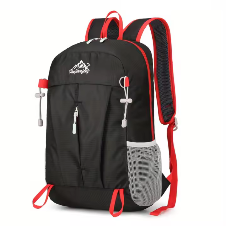 Bolso de Hombro para Deportes al Aire Libre Ultraligero con Gran Capacidad Mochila Plegable Montañismo Paquete Superior Adecuado para Senderismo, Ciclismo, Viajes, Viajes de Negocios, Correr Absorbente de Impactos y Correas Transpirables Almacenamiento - 1