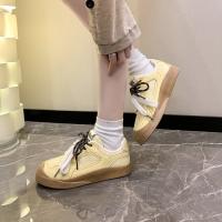 Zapatos informales De malla para mujer, zapatillas Retro transpirables De suela gruesa, De entrenamiento, para verano - details 18