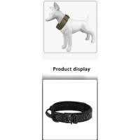 Collar táctico de nailon con hebilla de Metal para perro, Collar transpirable para entrenamiento de perros medianos y grandes, productos para mascotas al aire libre - details 6