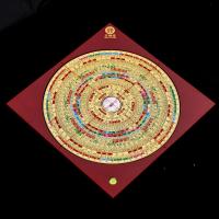Wanfutang-brújula de alta precisión de cobre puro, 10 pulgadas, elemento de Color, placa completa tres en uno, productos Bagua - details 1