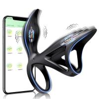 Leten Anillo Vibrador Vibrador Estimulador de Clítoris Retraso de Ejaculación Juguete Sexual para Adultos para Hombres o Parejas - details 5
